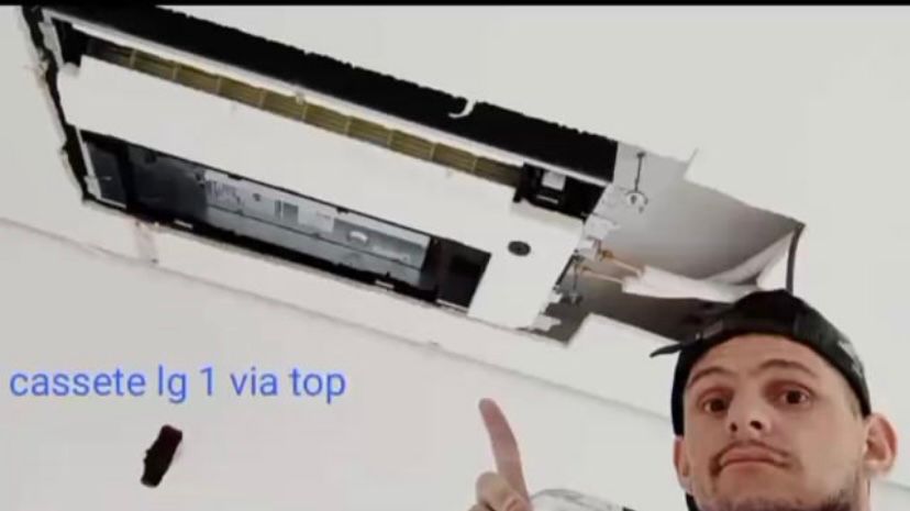 Sistema cassete instalado pela MJ